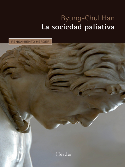 Title details for La sociedad paliativa by Byung-Chul Han - Wait list